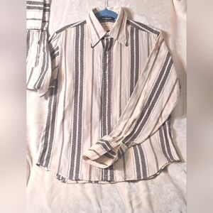 Vintage striped men's shirt